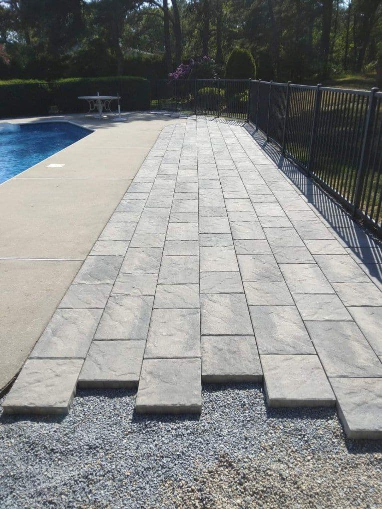 Gallery photos for Stunning Poolside Patio Renovation Shines: Image #1