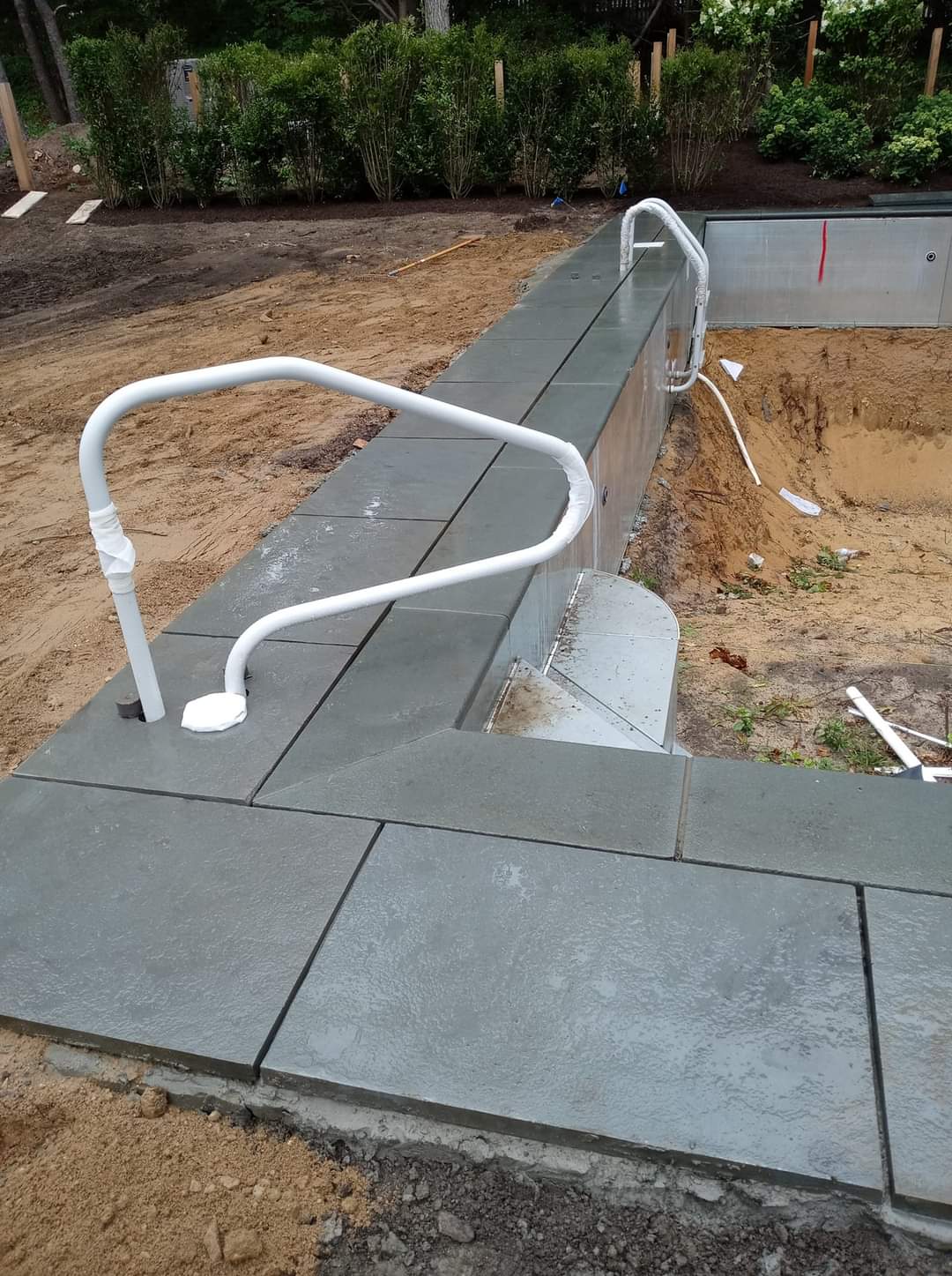 Stunning Pool Upgrade with Blue Stone Elegance