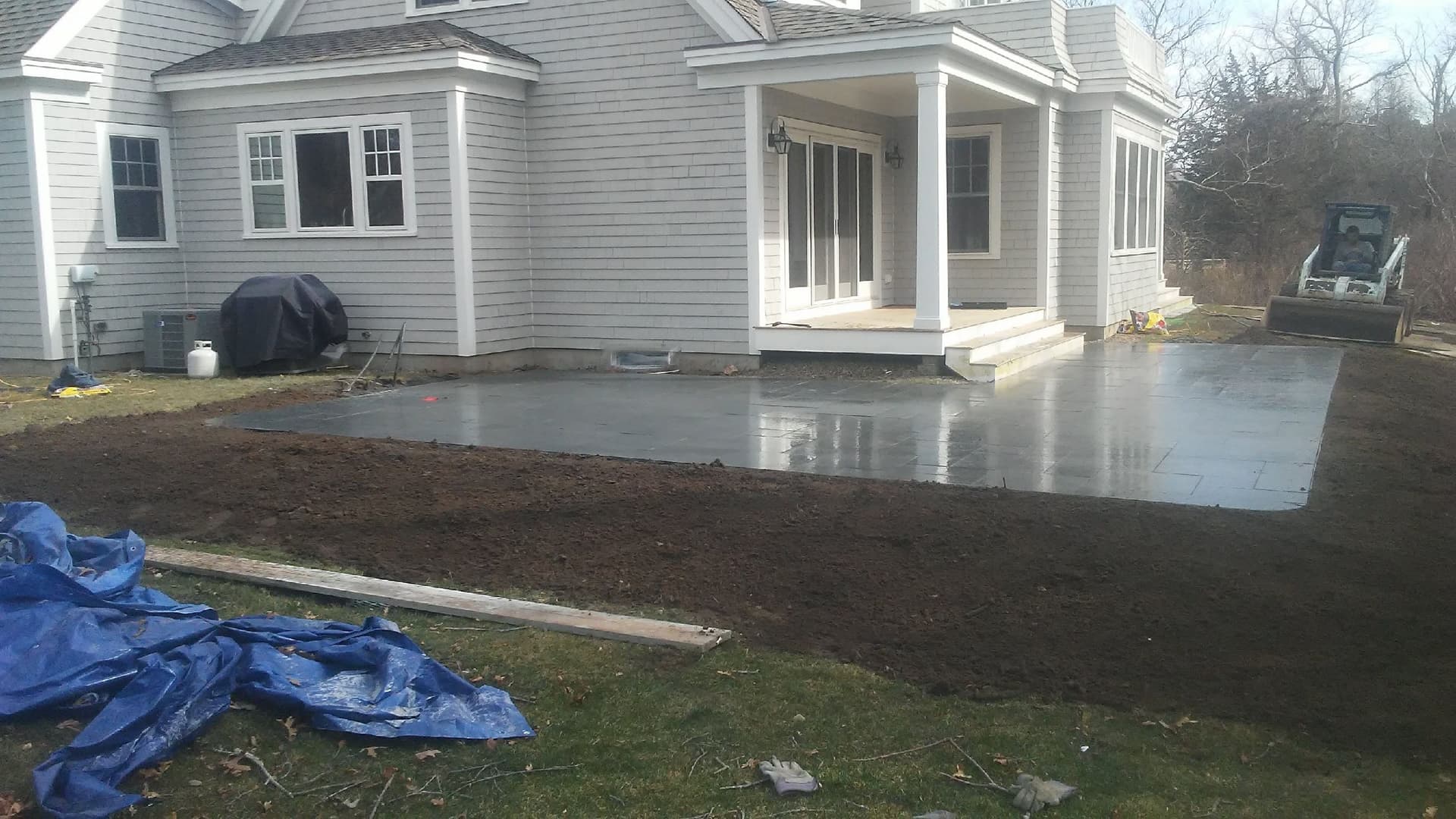 Transforming Outdoor Spaces with Blue Stone Patios image