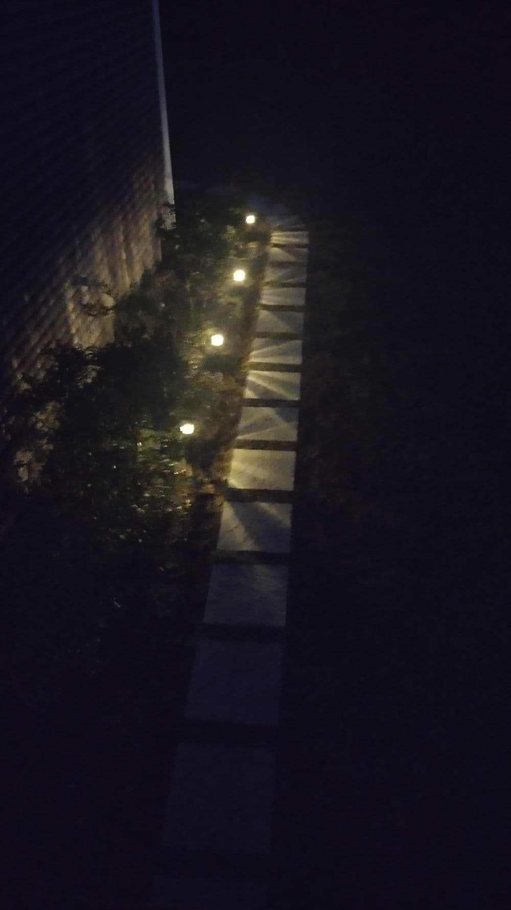 Outdoor lighting project